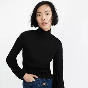 Madewell: Bubble sleeve swing turtleneck